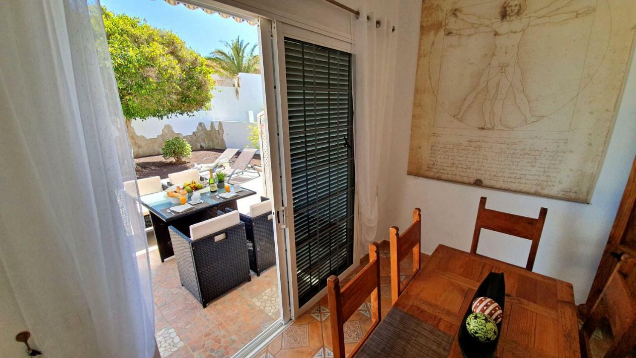 Ferienhaus Casa Blanca - Tarajalejo - Glasfaserinternet - Meerblick Ngoại thất bức ảnh